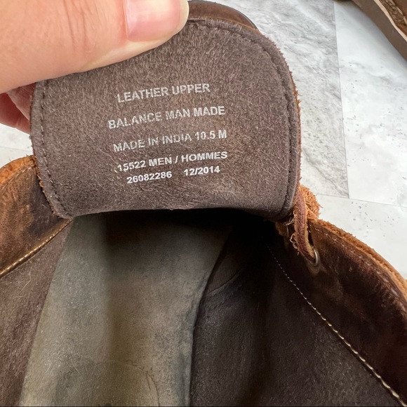 Clarks Bushacre 3 Chukka Boot Size 10.5 15522 Brown Leather Shoes - Picture 8 of 8